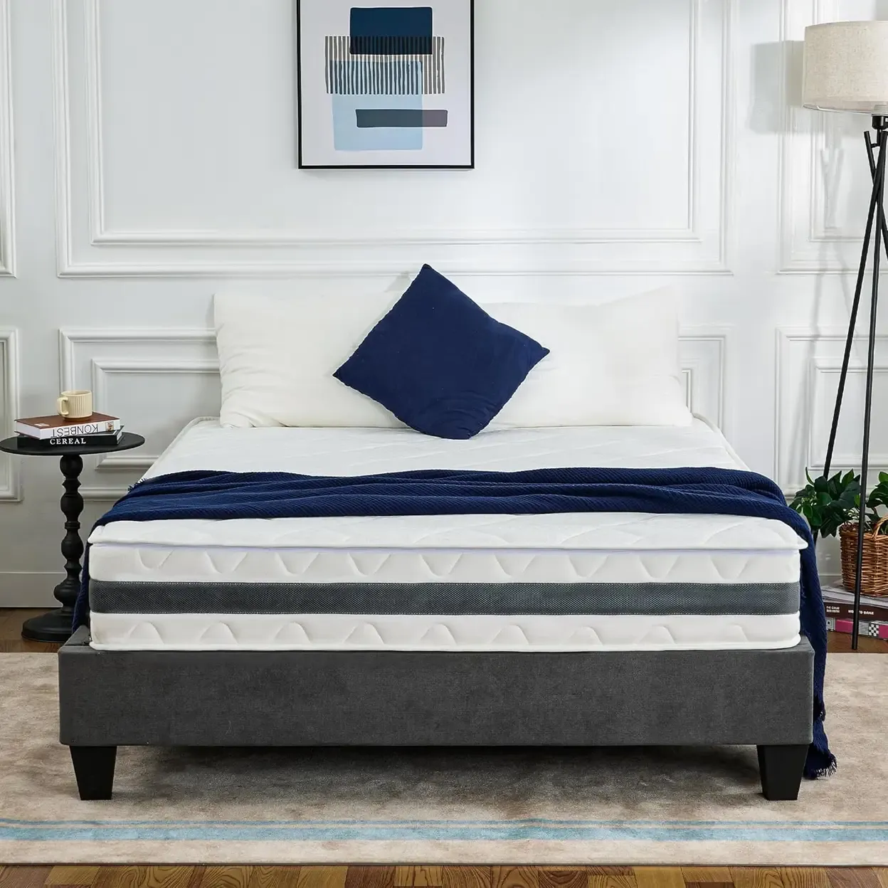 EGO HOME Pocketveringmatras 90x200 cm