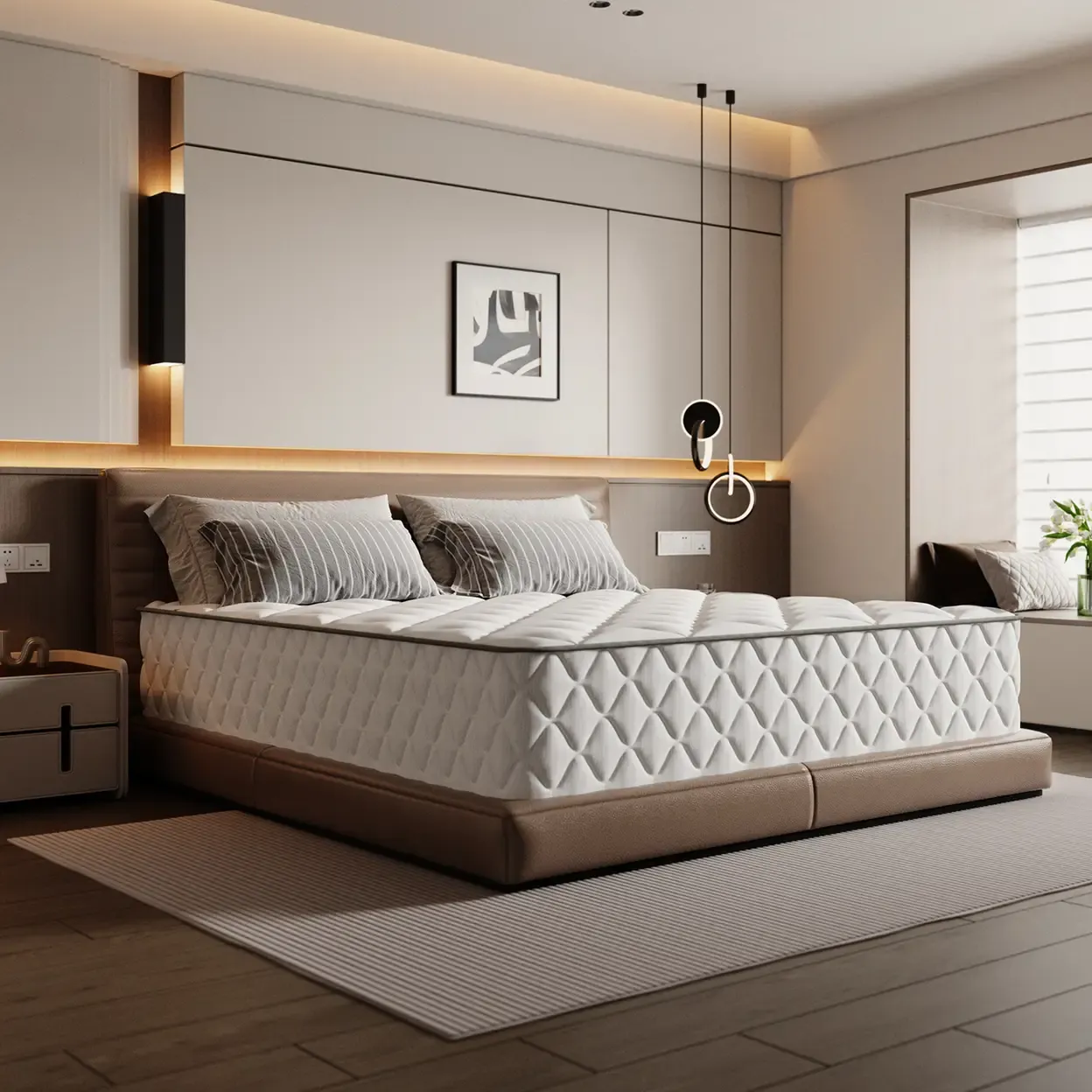 GTIMEX 7-Zone Pocketveringmatras 160x200 cm