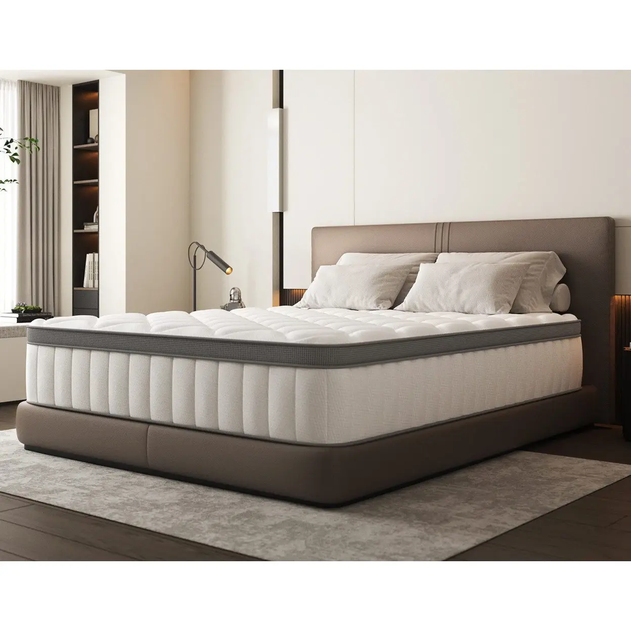 INPROB 7-Zone Pocketveringmatras 90x200 cm